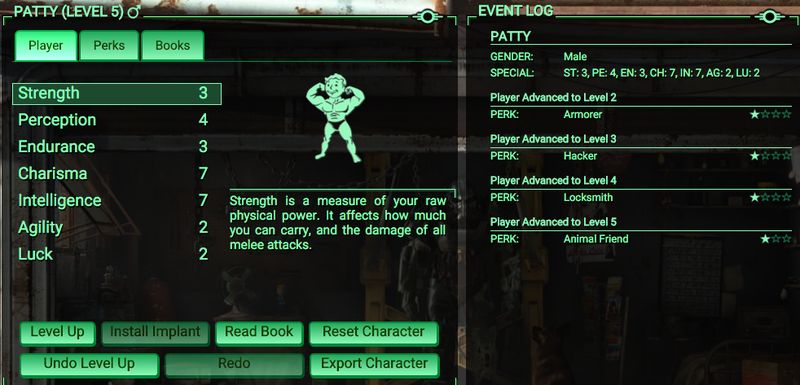 Illustration for article titled New Tool Lets You Build A Fallout 4 Character's Stats Early